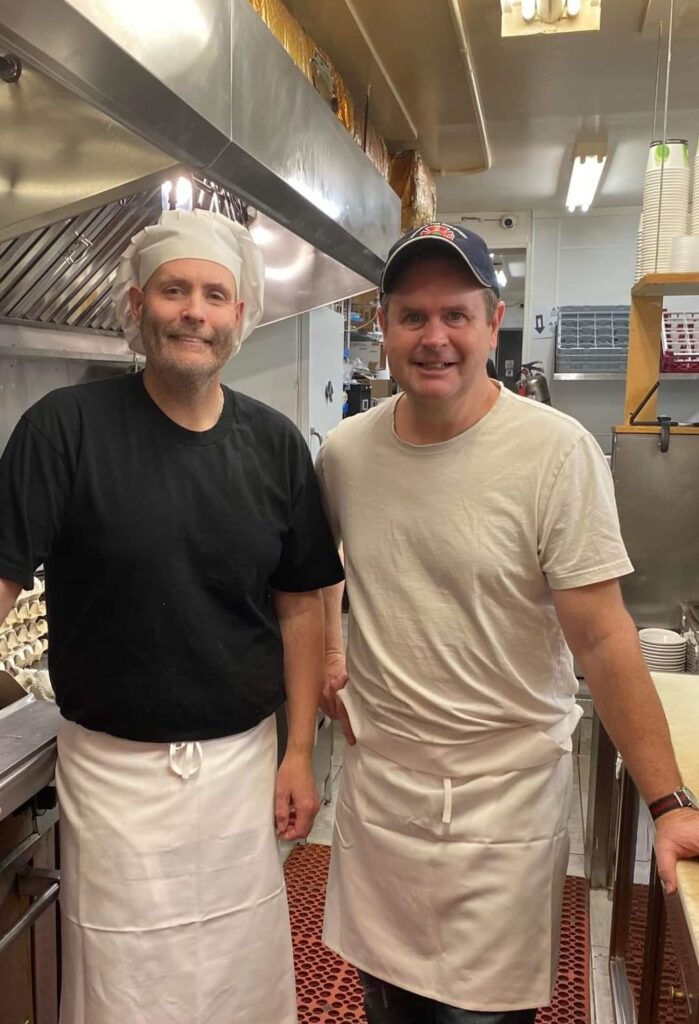 Mike and Chris Hill, the new owners of Hill’s Maple Leaf Restaurant